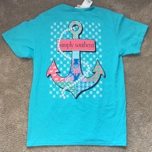 blue simply southern shirt